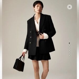 J Crew Tailored peacoat in Italian wool-blend melton 8